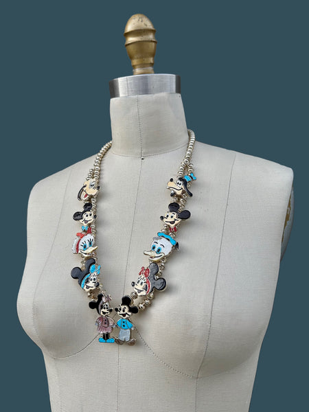 ZUNI TOONS Mickey and Friends Necklace