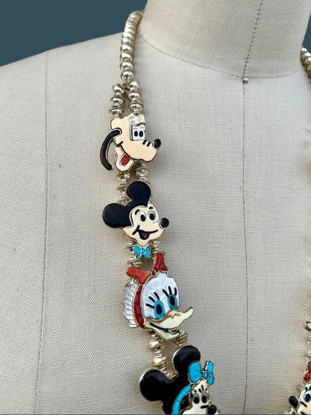 ZUNI TOONS Mickey and Friends Necklace