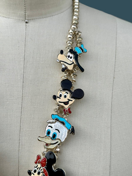 ZUNI TOONS Mickey and Friends Necklace