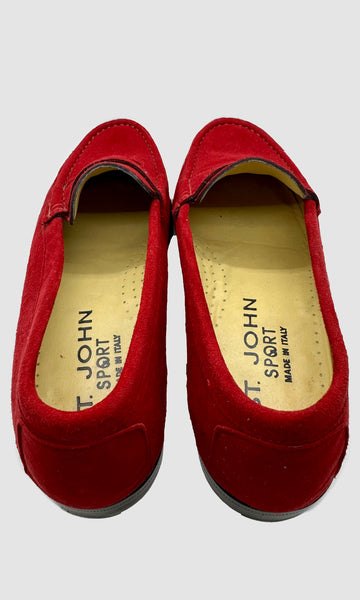 ST. JOHN COINED LOAFERS • Women's size US 6.5