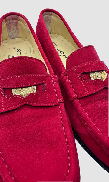 ST. JOHN COINED LOAFERS • Women's size US 6.5