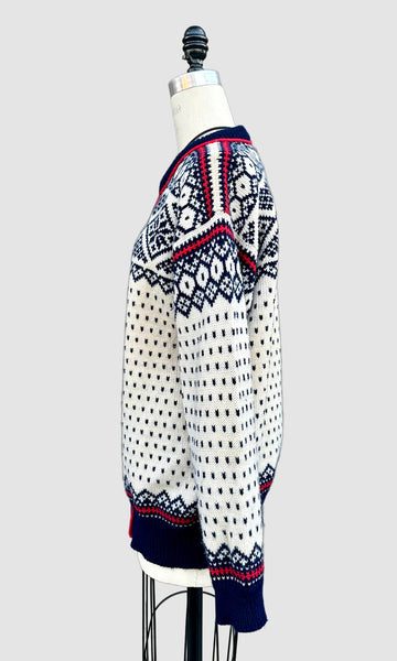 DALE OF NORWAY Wool 60s/70s Cardigan Sweater • Medium
