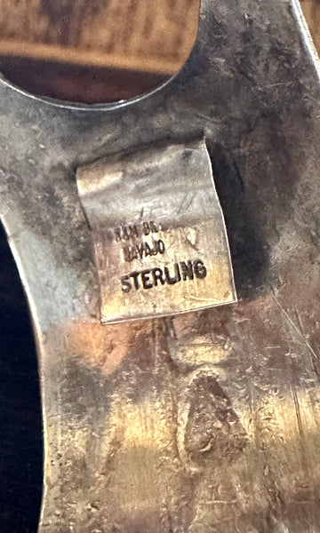 VINTAGE SILVER NAVAJO Men's Watch Cuff JM19