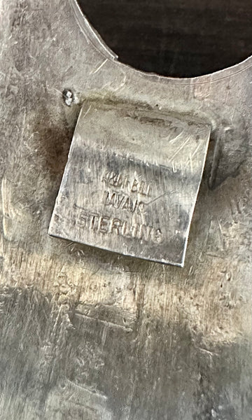 VINTAGE SILVER NAVAJO Men's Watch Cuff JM19