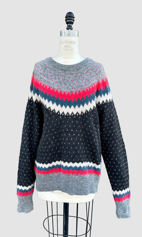 WOOLRUCH 80s Men's Pullover Sweater • XL