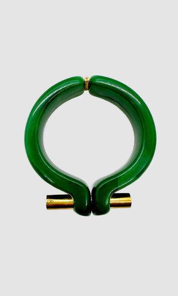 TRIFARI 60s Jade Like Resin Bracelet