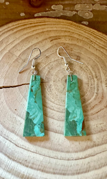 JAMESON PETE Clean Slate SMALL Navajo Turquoise Earrings