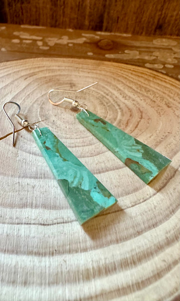 JAMESON PETE Clean Slate SMALL Navajo Turquoise Earrings