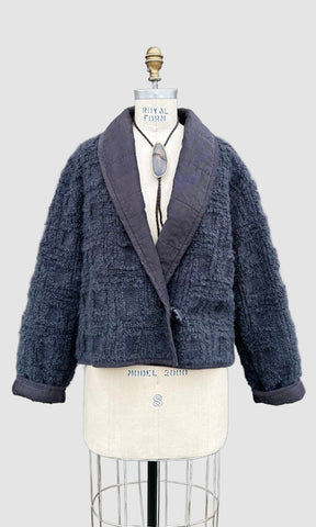 MISSONI 90s Mohair Reversible Jacket • Medium