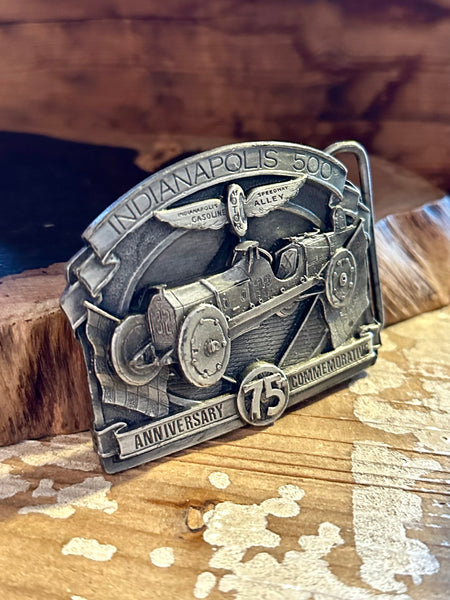 INDIANAPOLIS 500 Motor Belt Buckle Limited Edition JM16, 168g