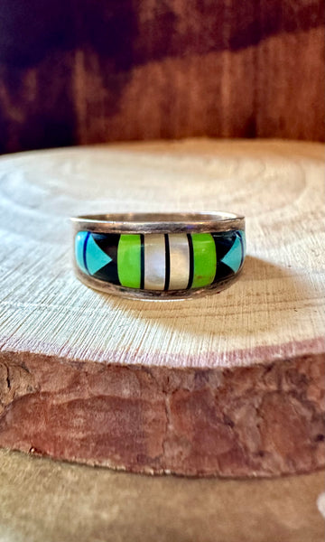 COME TOGETHER Micro Inlay Ring • Size 6, 7, 8