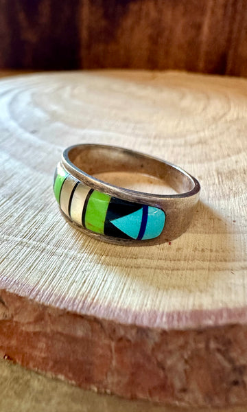 COME TOGETHER Micro Inlay Ring • Size 6, 7, 8