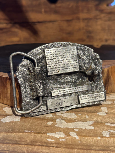 INDIANAPOLIS 500 Motor Belt Buckle Limited Edition JM16, 168g