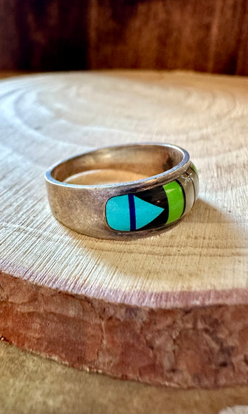 COME TOGETHER Micro Inlay Ring • Size 6, 7, 8