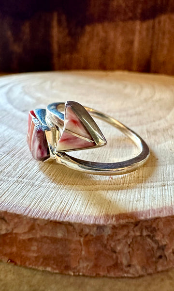 SPIRIT ARROW Micro Inlay Ring • Adjustable