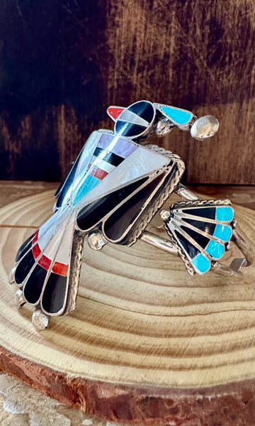 RENEWAL OF LIFE Zuni Peyote Bird Cuff • 36g