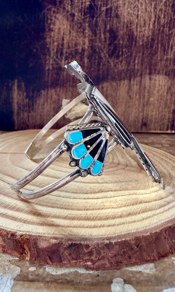 RENEWAL OF LIFE Zuni Peyote Bird Cuff • 36g