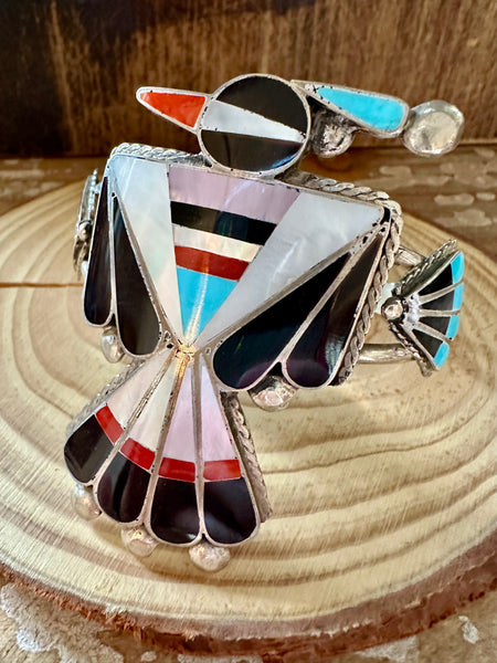 RENEWAL OF LIFE Zuni Peyote Bird Cuff • 36g