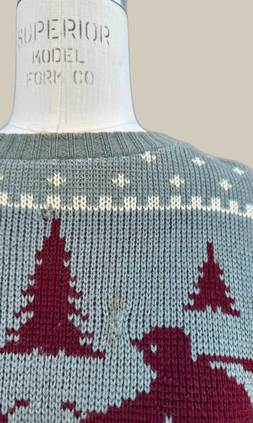 30's/40's SKI SWEATER Sweater • Small