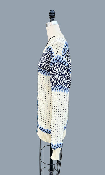 NORSEWEAR NEW ZEALAND Wool 90s Cardigan Sweater • Size Large