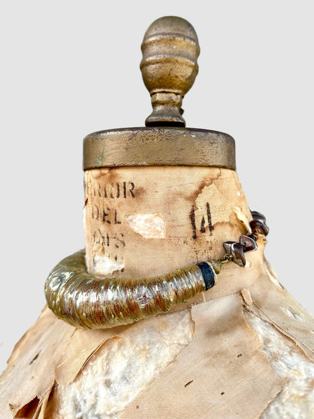 ALEX & LEE Vintage 70s Love + Peace Collector Statement Necklace