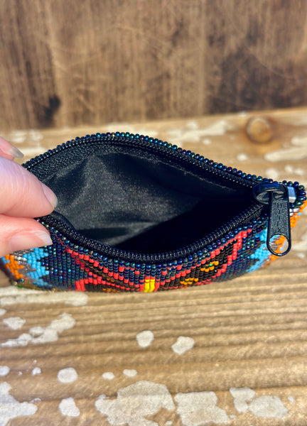 GUATEMALAN BEADED COIN PURSE