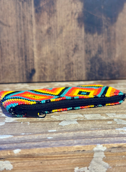 GUATEMALAN BEADED COIN PURSE