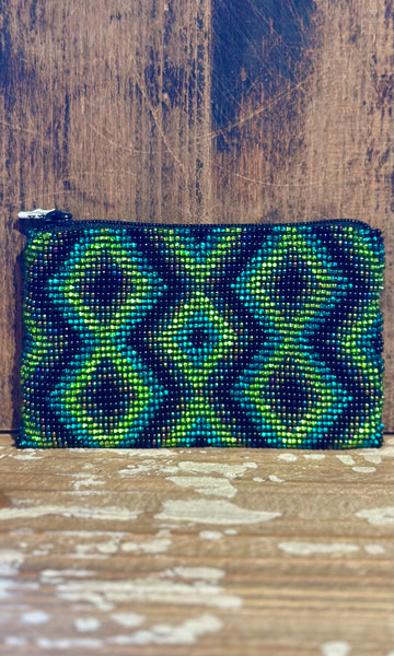 GUATEMALAN BEADED COIN PURSE