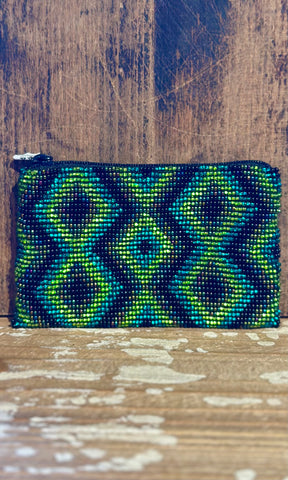 GUATEMALAN BEADED COIN PURSE