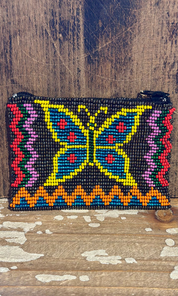 GUATEMALAN BEADED COIN PURSE