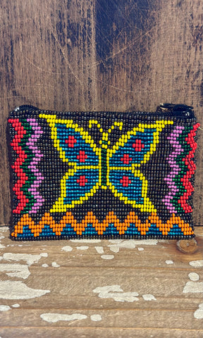 GUATEMALAN BEADED COIN PURSE