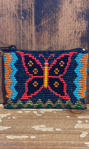 GUATEMALAN BEADED COIN PURSE