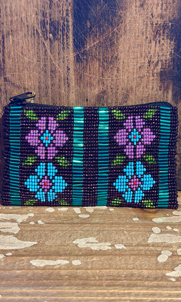 GUATEMALAN BEADED COIN PURSE