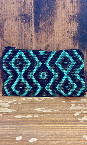 GUATEMALAN BEADED COIN PURSE