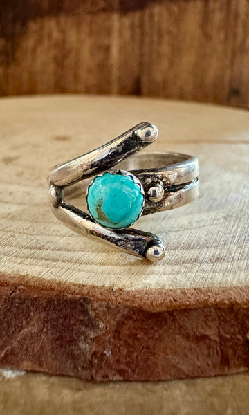 ADJUSTABLE TURQUOISE Ring