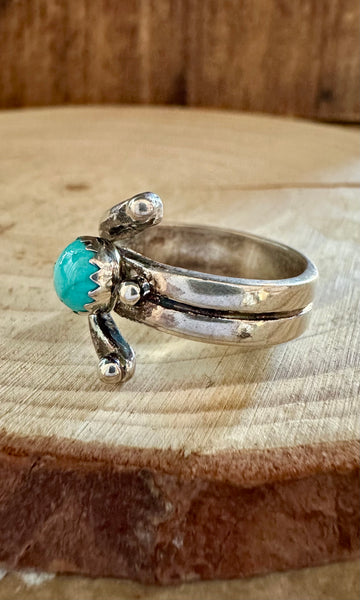 ADJUSTABLE TURQUOISE Ring