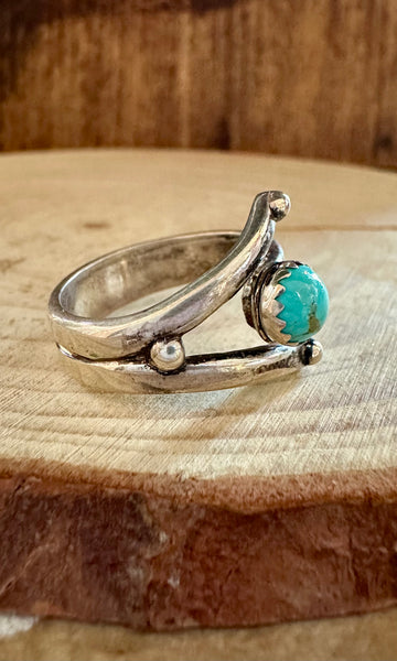 ADJUSTABLE TURQUOISE Ring