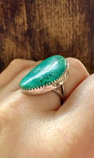 PEBBLE TOSS TURQUOISE Ring • Size 6