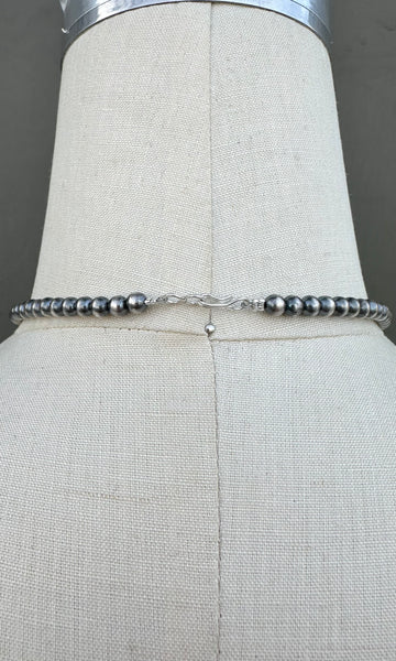 VERLEY BETONE Navajo Single Squash Blossom Necklace