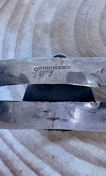 DAN DODSON Thunderbird Silver & Turquoise Cuff