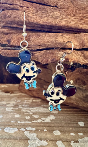 MICKEY MOUSE Zuni Toons Dangle Earrings