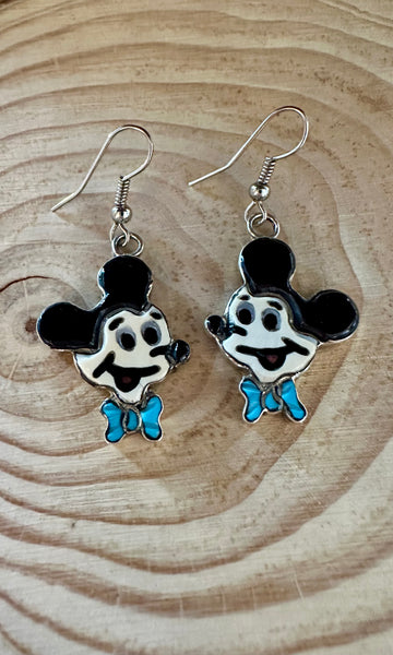 MICKEY MOUSE Zuni Toons Dangle Earrings