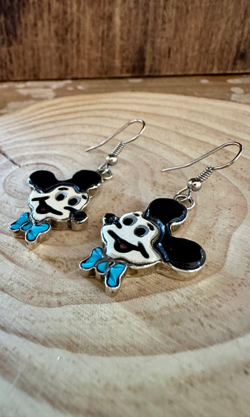 MICKEY MOUSE Zuni Toons Dangle Earrings