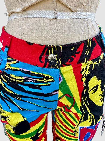 CHRISTIAN DIOR 2004 Rasta Mania Pants • Medium (6)