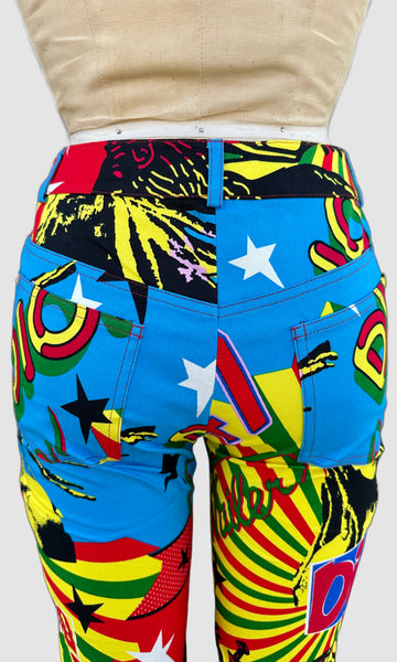 CHRISTIAN DIOR 2004 Rasta Mania Pants • Medium (6)