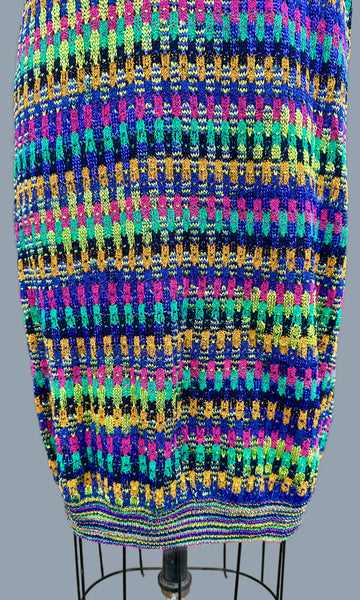 MISSONI 80s/90s Vintage Knit Dress • Medium