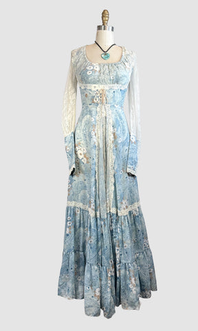 GUNNE SAX by Jessica Vintage 70s Prairie Dress • Small – Love Street Vintage