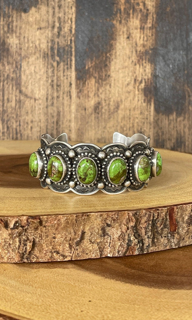Buy online Green Metal Cuffs Bracelet from fashion jewellery for Women by  Bling Beautiful Accessories for ₹299 at 25% off | 2024 Limeroad.com