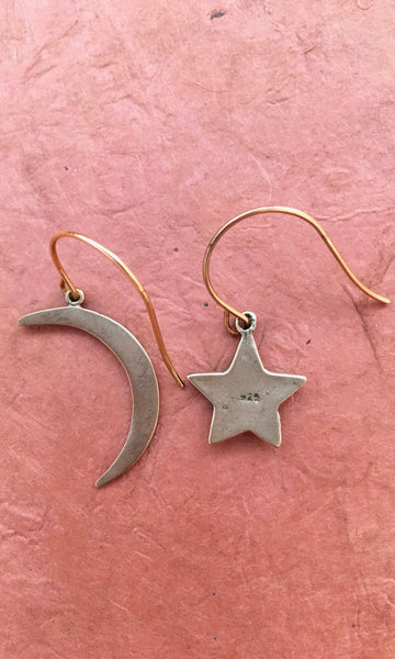 GASPARIAN Moon Star Earrings
