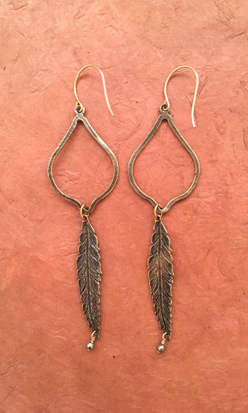 GASPARIAN Feather Earrings